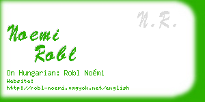 noemi robl business card