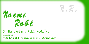 noemi robl business card